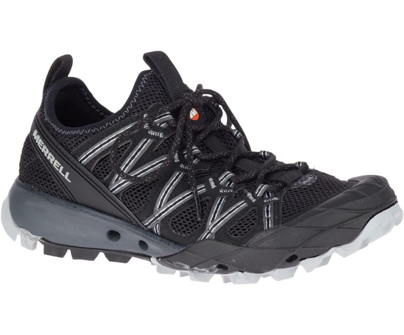 Buty Merrell Choprock - Buty Trekkingowe Damskie Merrell - Czarne [PMXNZ-2571]